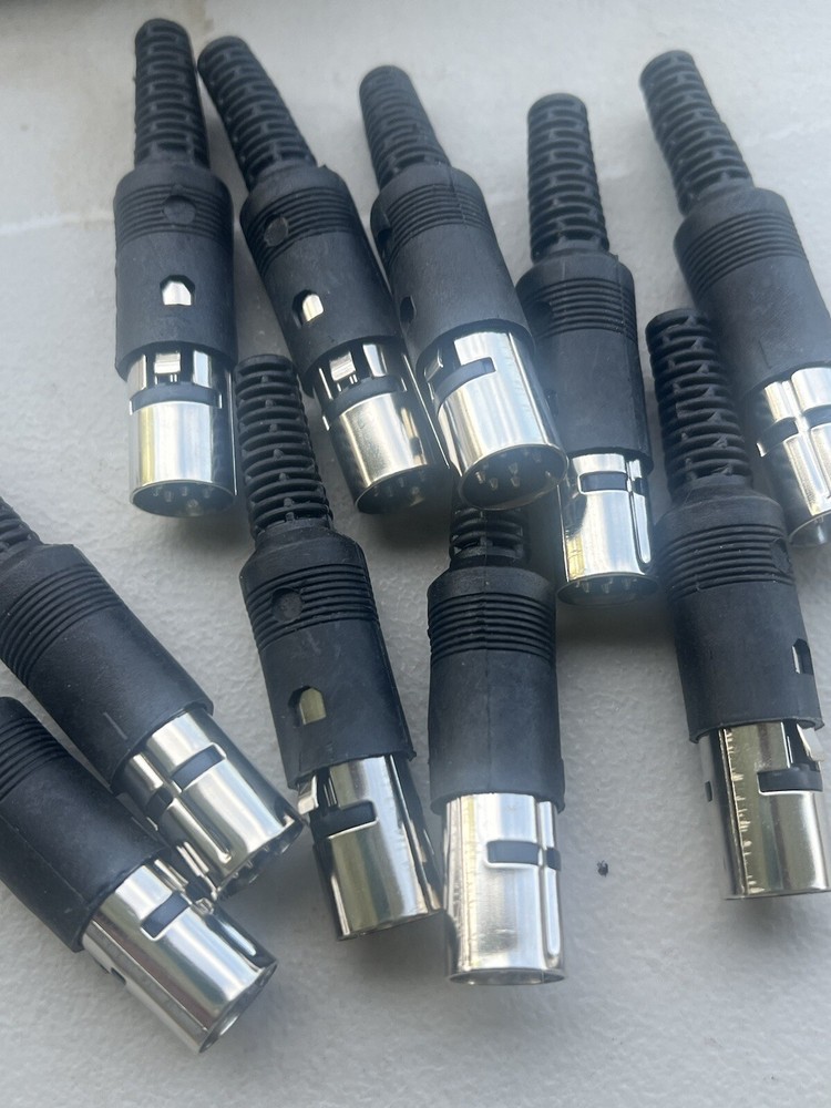Din Plug 8pin (10 PCs) male