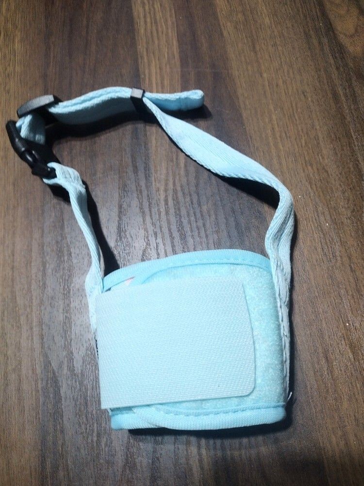 Small Fabric Blue Dog Muzzle
