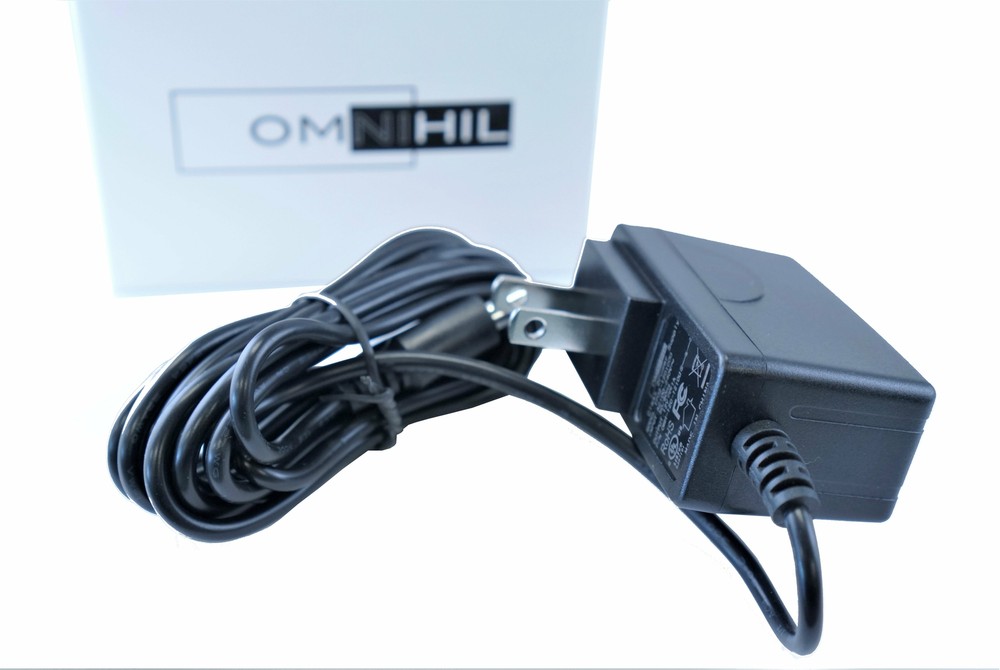 [UL Listed] OMNIHIL 8 Feet Long AC/DC Adapter  for Bowflex Max Trainer M8