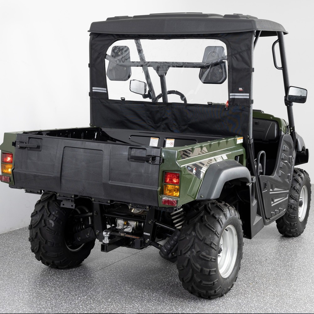 Front Windshield & Soft Window for MASSIMO 500 700 Outfitter Bighorn Hisun Axis