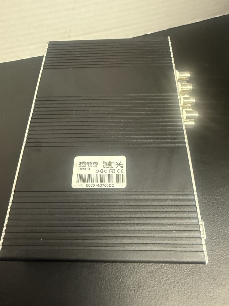 E8 StarDot Technologies Express 8 Video Server W/Power Supply Model SDEXP8