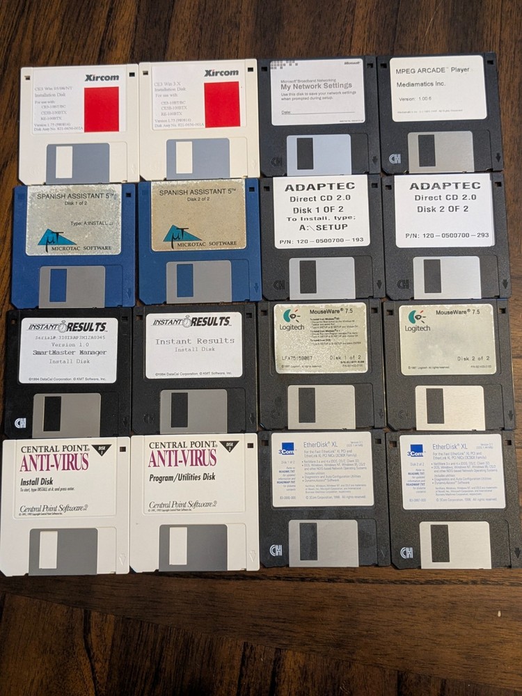 Floppy disc lot