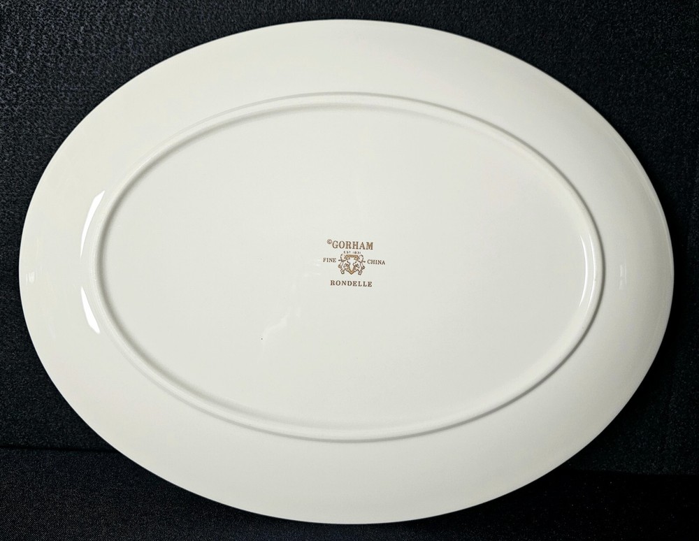 GORHAM RONDELLE OVAL SERVING PLATTER 14"