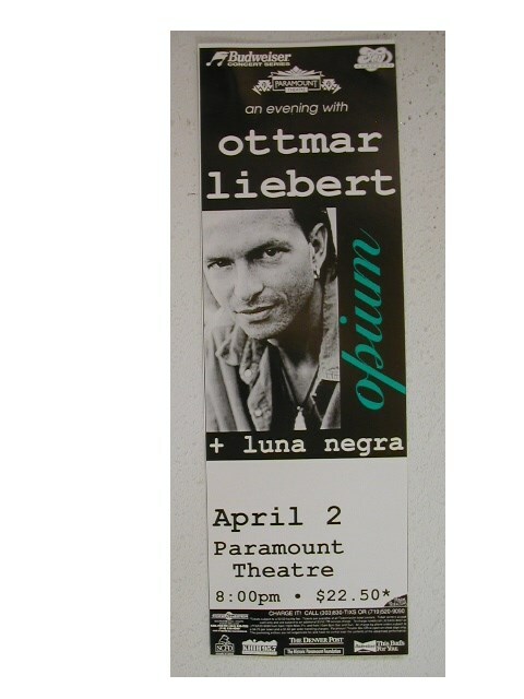 2 Ottmar Liebert Poster Concert