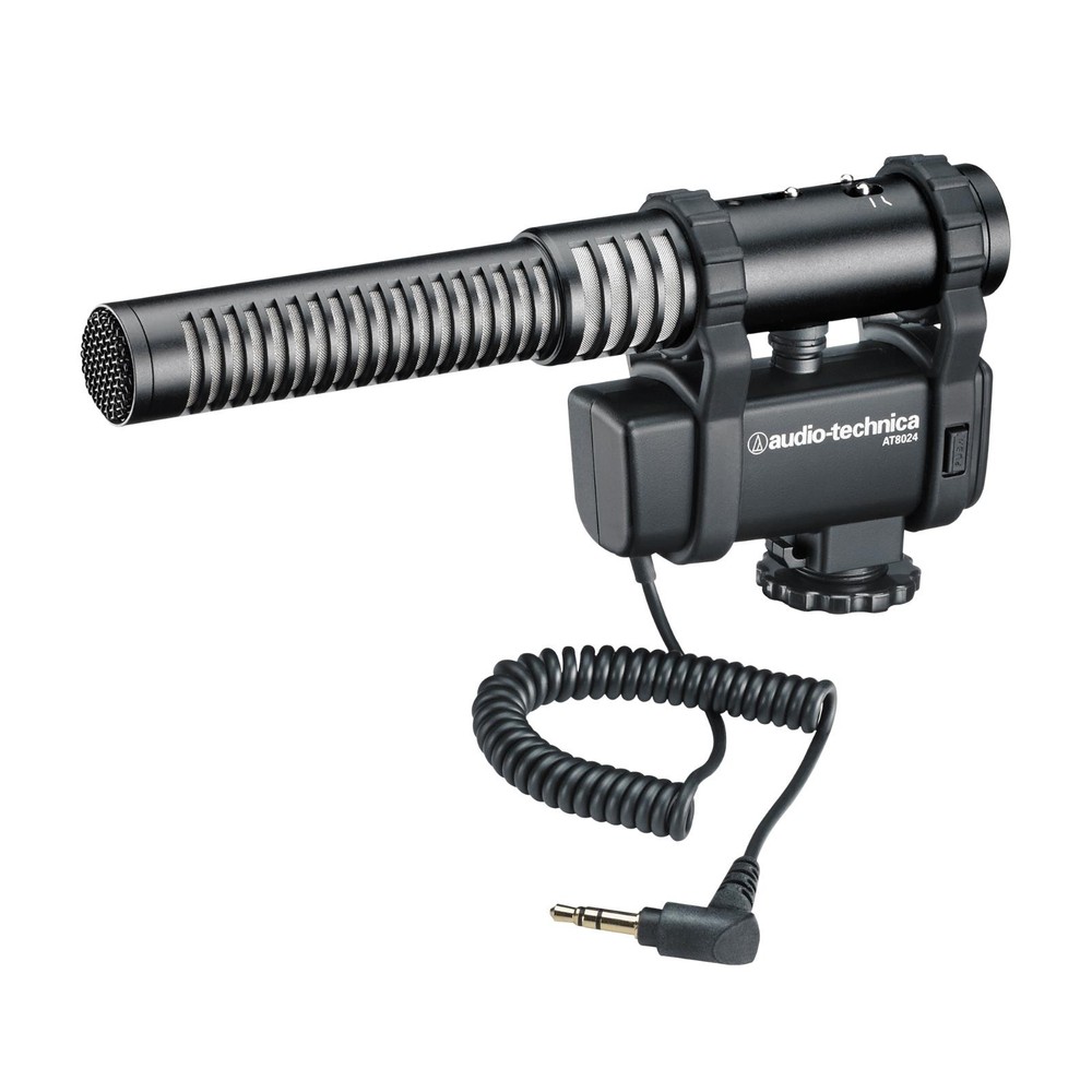 Audio-Technica AT8024 Stereo/Mono Camera-Mount Microphone