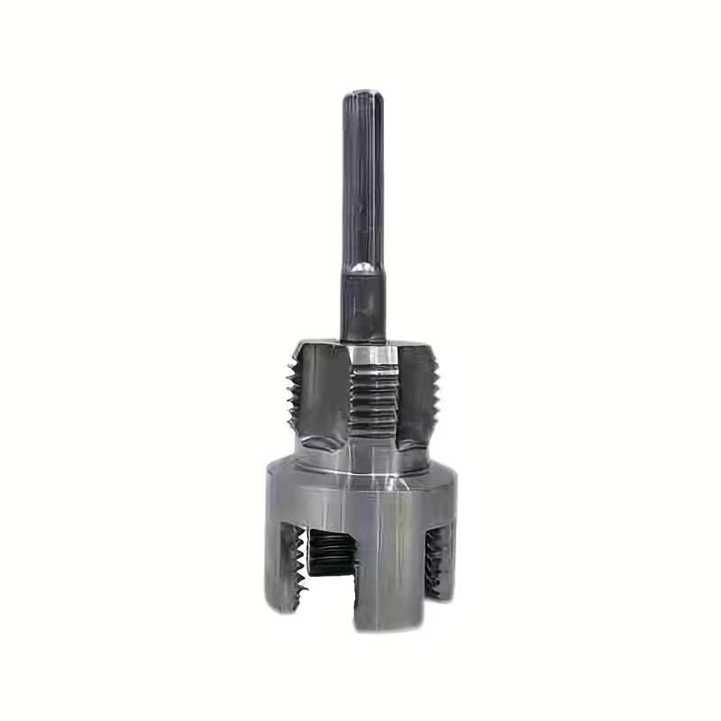 2x Integrated Internal & External Pipe Threading-Tool, PVC Pipe Threader Kit NEW