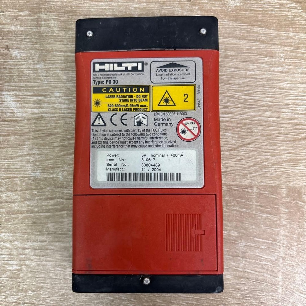 HILTI PD30 Laser Distance Meter Rangefinder