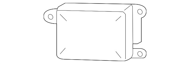 Genuine GM Driver Side Obstacle Detection Control Module 84182642