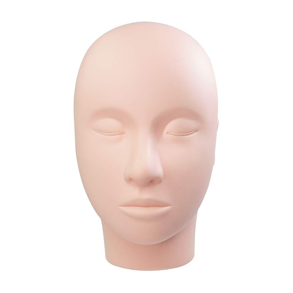 LASHVIEW Lash Mannequin Head, Practice Training Head for Make Up and Lash Extent