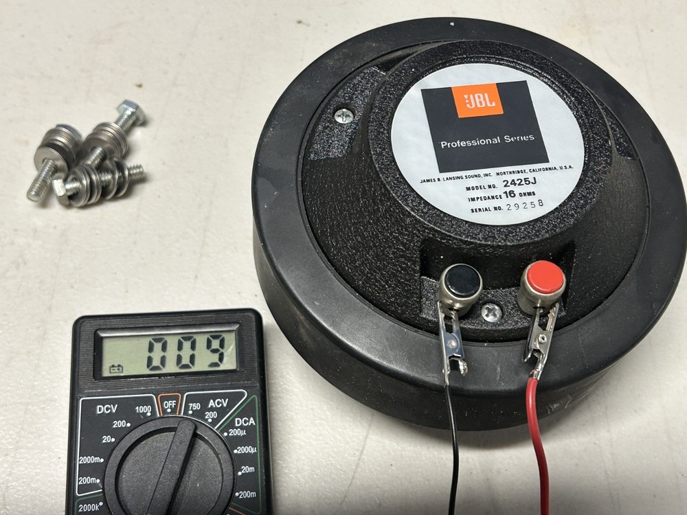JBL 2425J High Frequency 1" Horn Compression Drivers