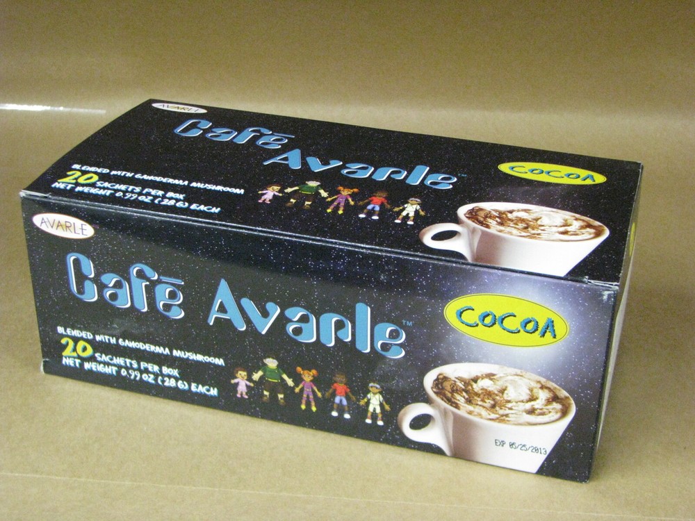 Cafe Avarle Healthy Ganoderma Cocoa - 3 Boxes (20 Pks)