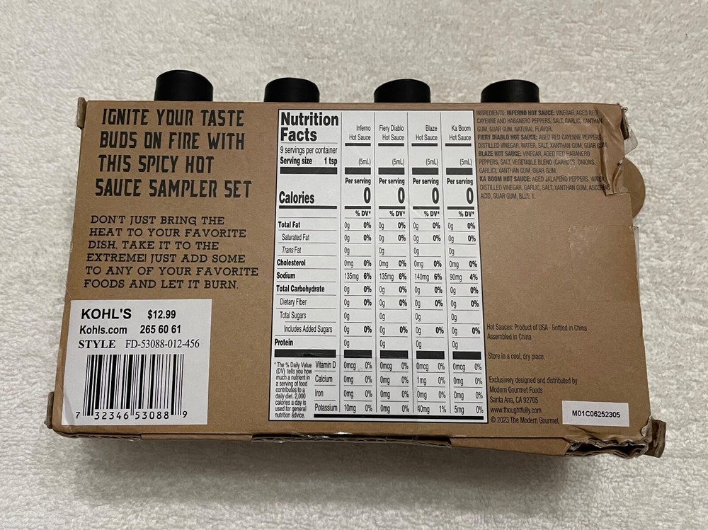 Ignite & Burn Hot Sauce 4 Pack Set!