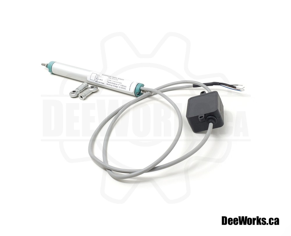 Suspension Travel Sensor Linear Potentiometer 0-5V Analog Output 4" Range