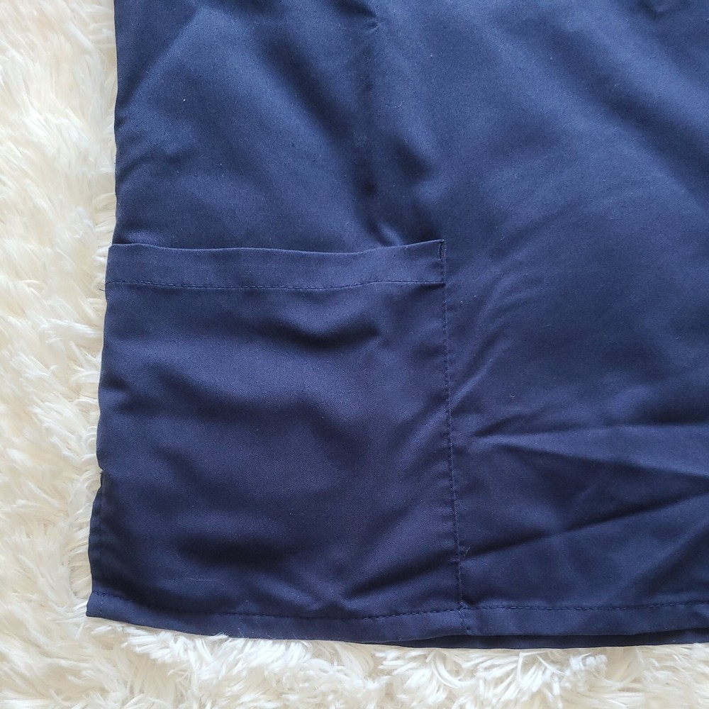 Unisex Navy Blue Scrub Set Size XS, EUC