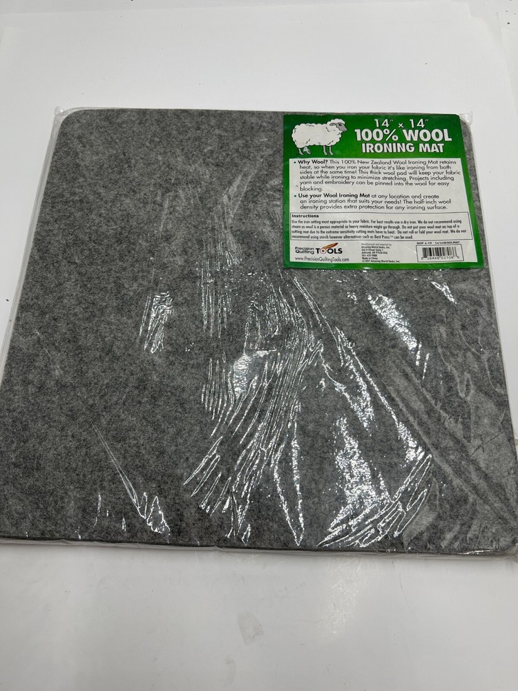 Precision Quilting Tools 14" x 14" Wool Ironing Mat 1414WOOLMAT