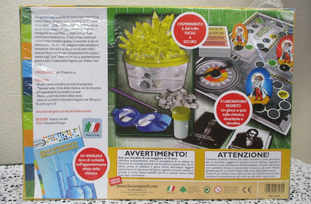 Sperimenta La Magic Dei Cristalli Kit Italian Version NEW