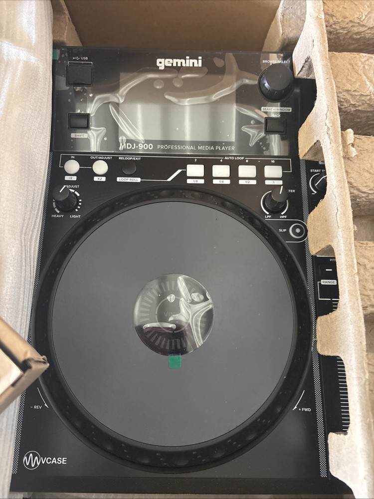 Gemini MDJ-900 USB Media Player and MIDI Controller - NEW