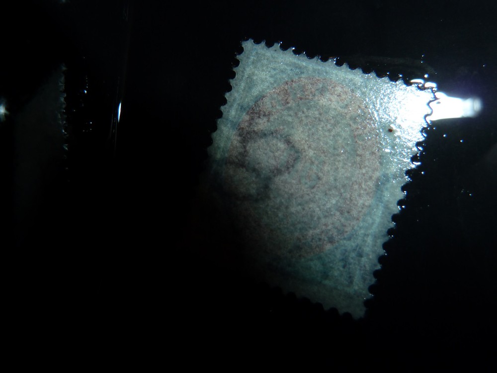 EFO open "0" Iceland Numerals Issue #19 nice used stamp