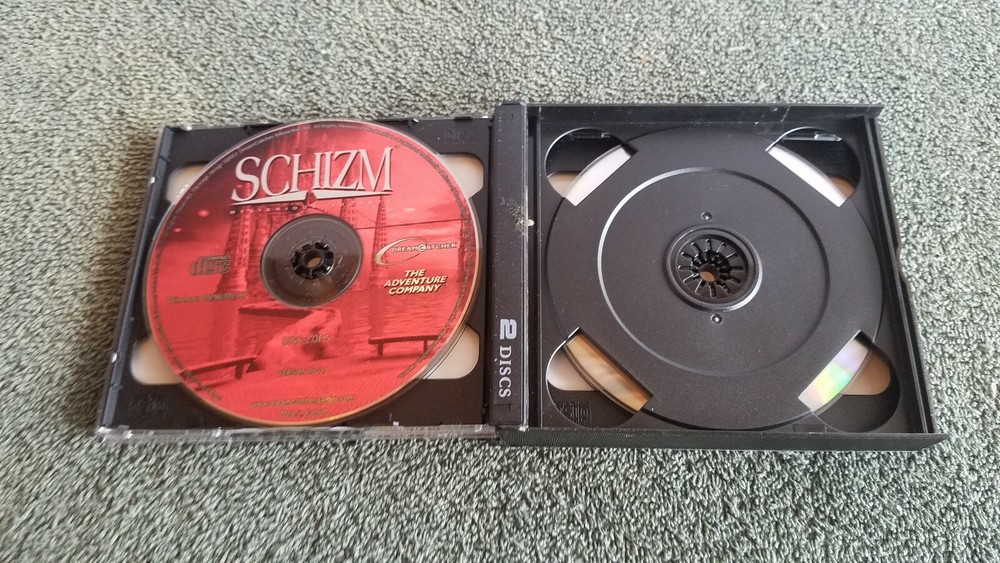 SCHIZM Mysterious Journey PC 2001 Five Discs D2