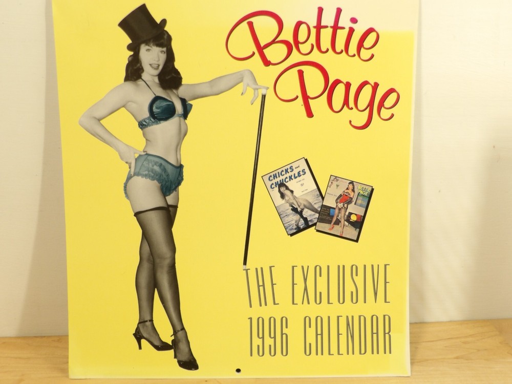 BETTIE PAGE CALENDAR 1996