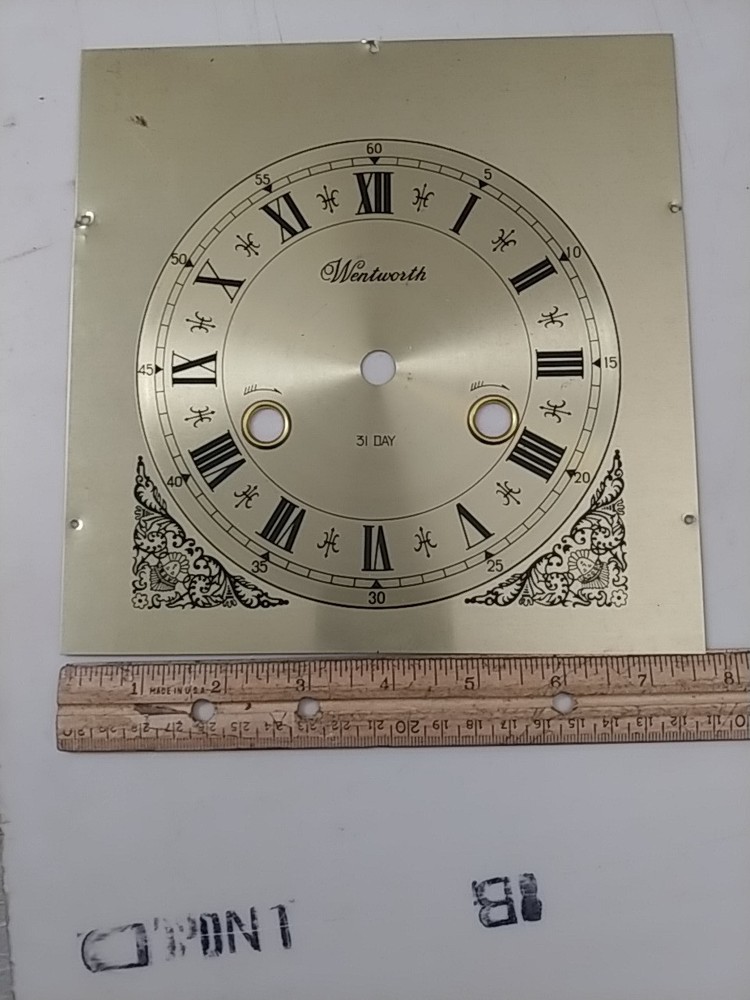 CHINESE WENTWORTH WALL CLOCK DIAL