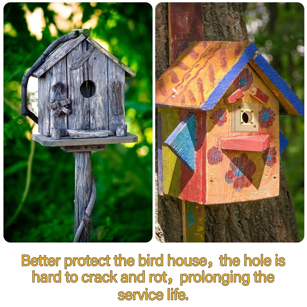 2 Pieces Bluebird House Predator Guard Bird House Predator Guard Replacement