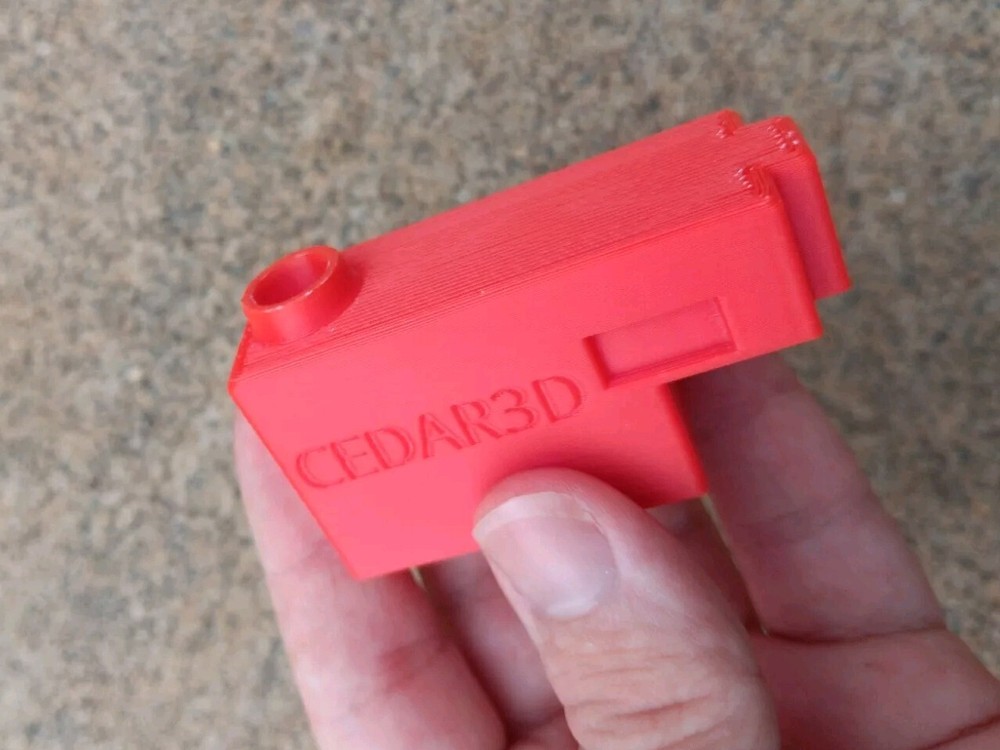 Airsoft Universal Odin M12 Speedloader Adapter Red