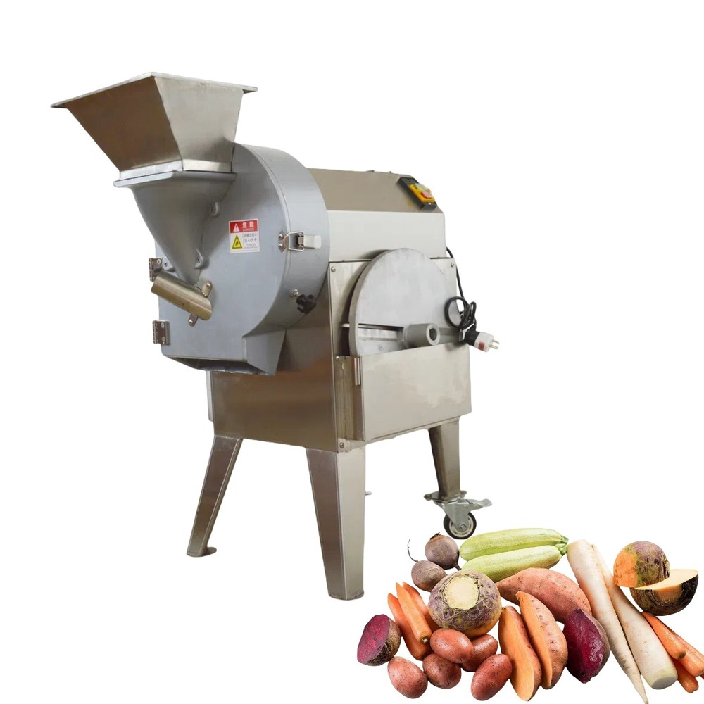 Bulb Type Root Vegetables Cabbage Potato Radish Cutting Shredding Dicing Machine