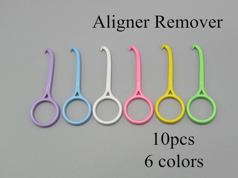10* Dental Removal Hook Tool Orthodontic Aligner Remover Remove Invisible Braces