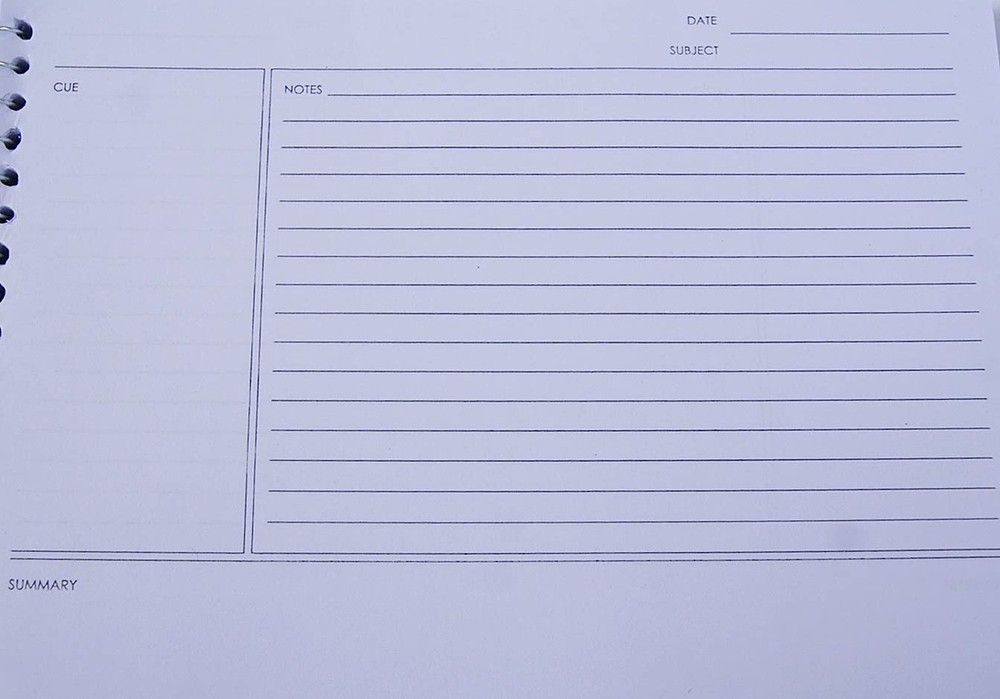 iQ Notes Organizer Tablet - Spiral Bound - 80 Sheets - 6 x 8.5 Inches, Multi