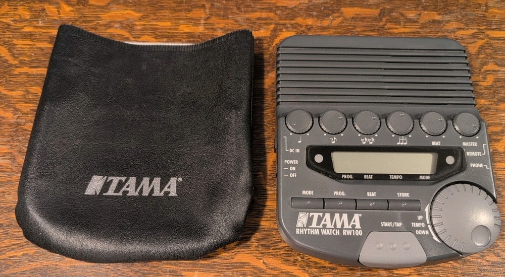 TAMA RHYTHM WATCH Programmable Metronome RW100 Tested Works