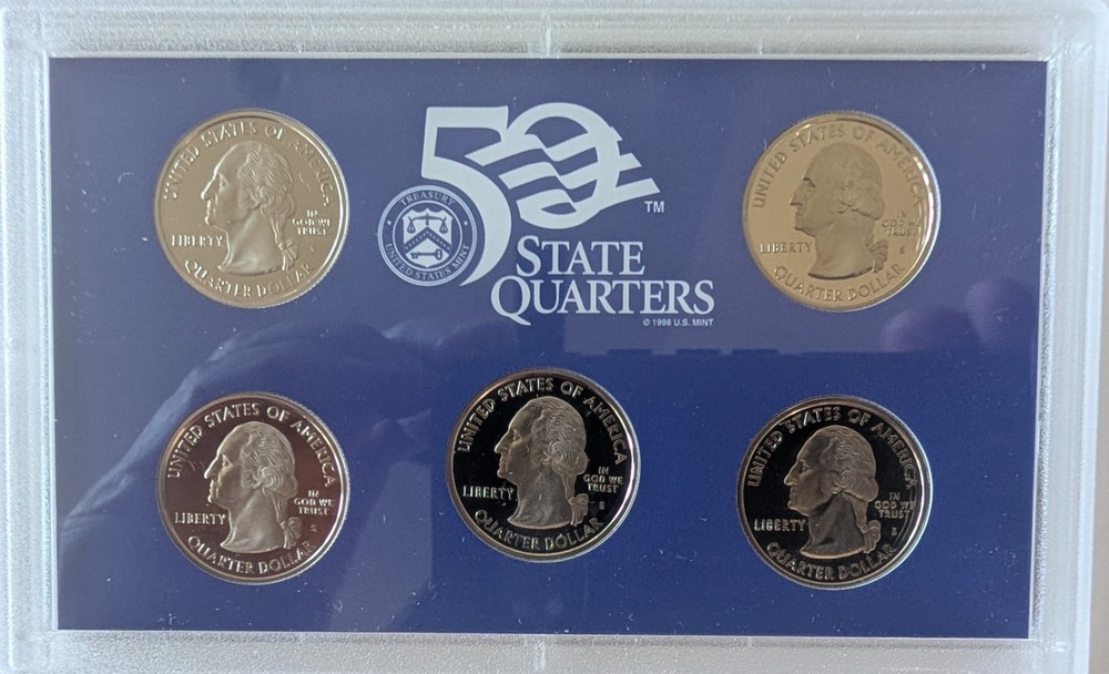 2005 Clad Proof Set U.S. Mint Original Government Packaging OGP COA