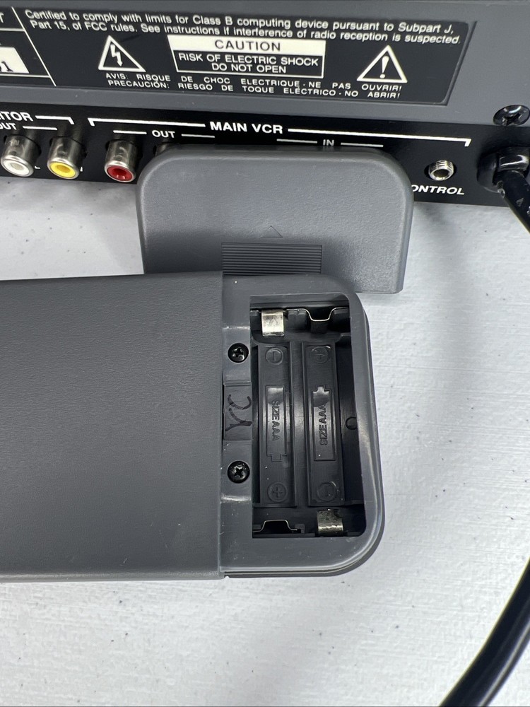 Videonics VCU-1 Video Control Box Unit With Remote Tested Working Clean