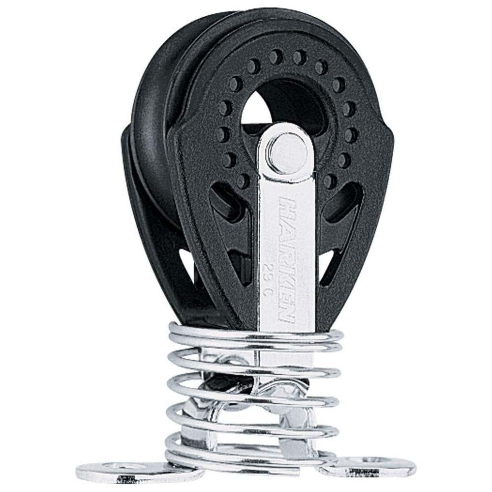 Single Carbo Block with Spring & Eyestrap, 29mm