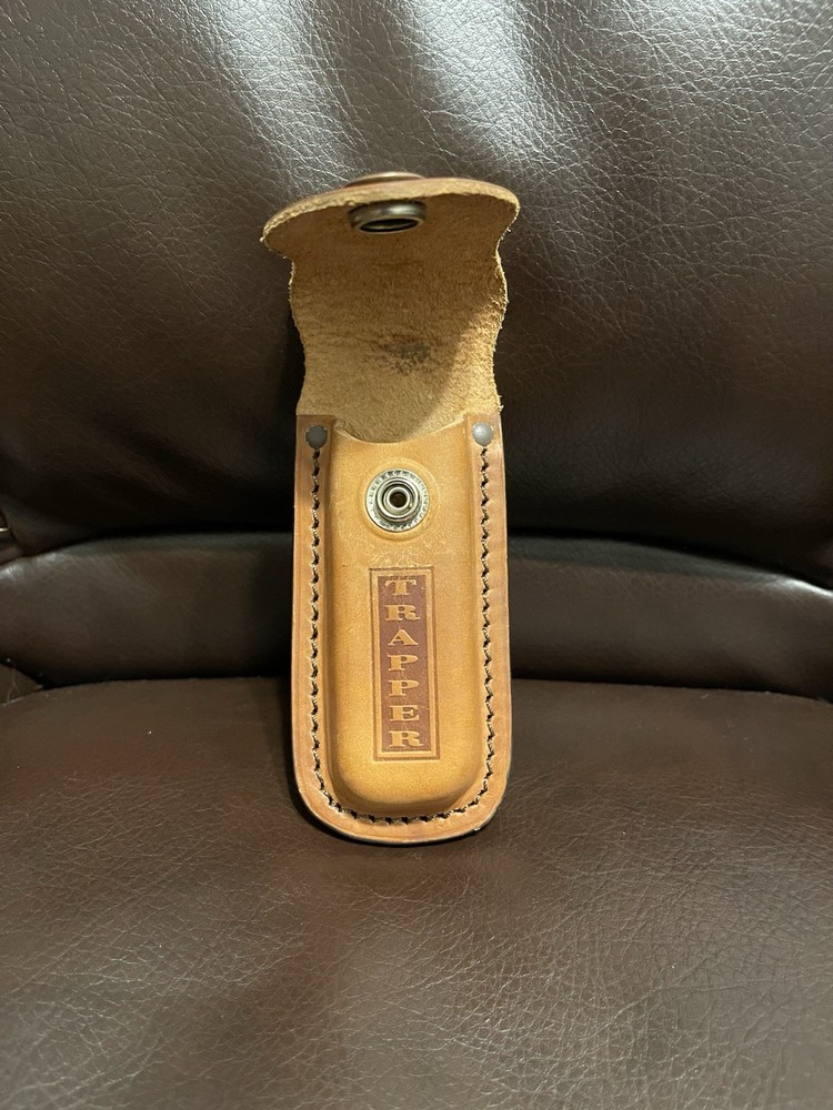 Case Leather Trapper Sheath
