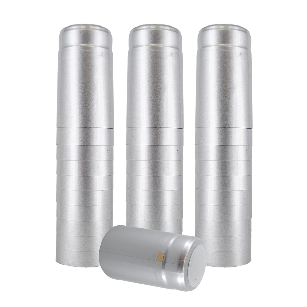 Home Brew Ohio Silver PVC Shrink Capsules 30 count