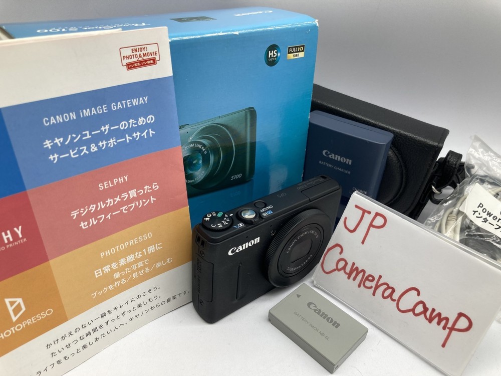 Excellent Canon PowerShot S100 12.1MP Digital Compact Camera B390