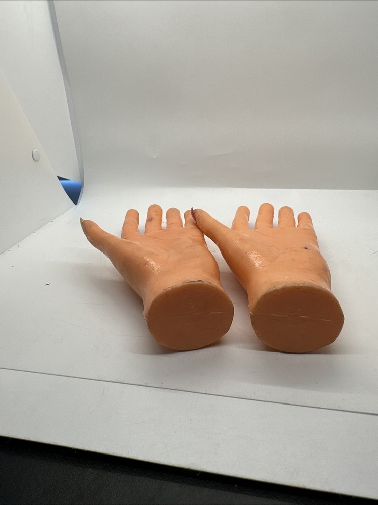 2 Nail Art Hand Soft Training Display Model Hands Manicure