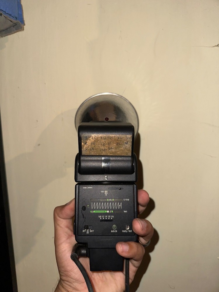 sunpak auto 120j camera flash