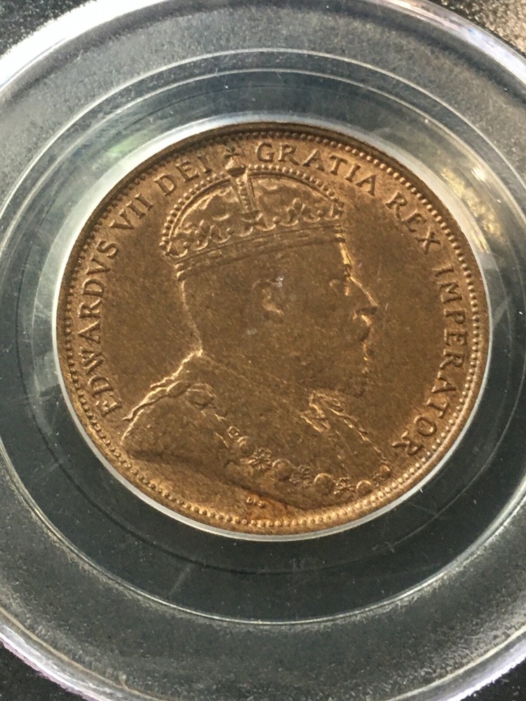 1907 PCGS Graded Newfoundland ¢1 Cent, **MS-64** #1650