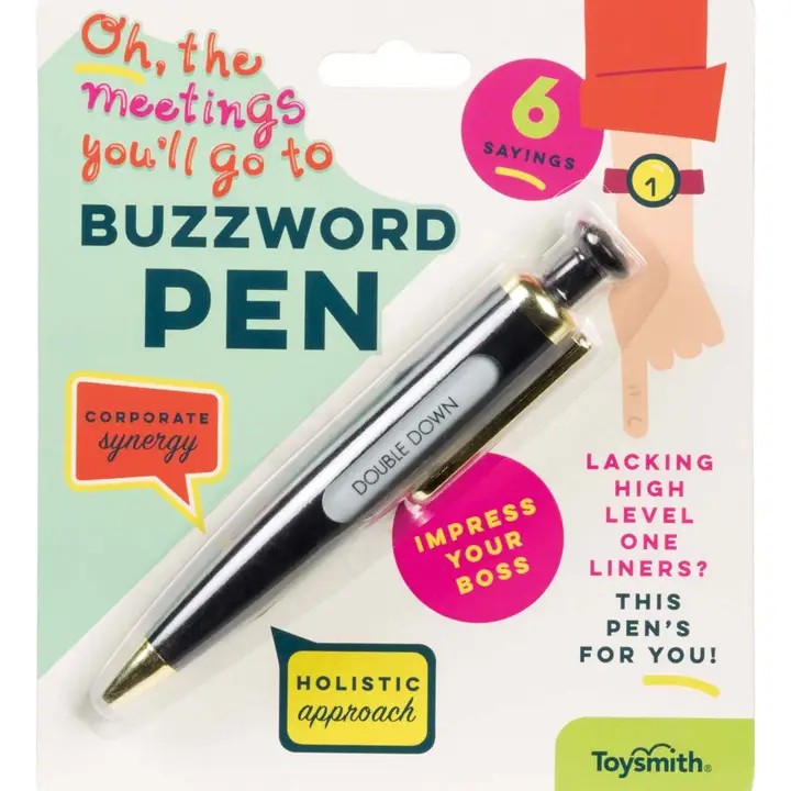 Toysmith Buzzword Pen