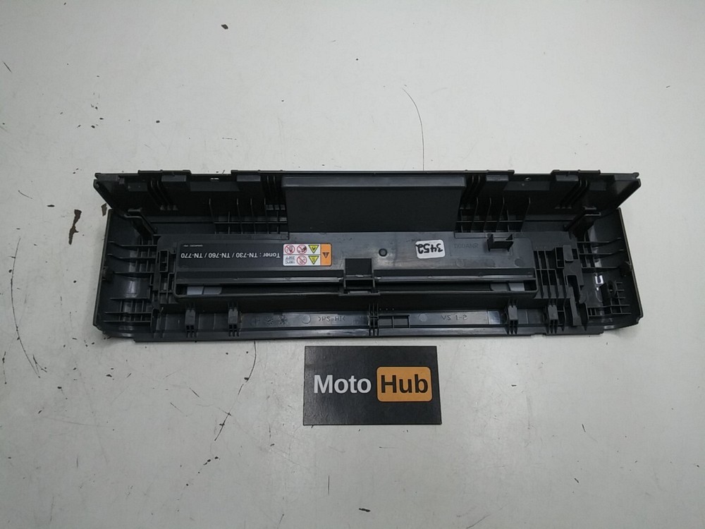 BROTHER MONOCHROMATIC LASER PRINTER FRONT COVER PANEL & FEED TRAY DOOR ASSEMBLY