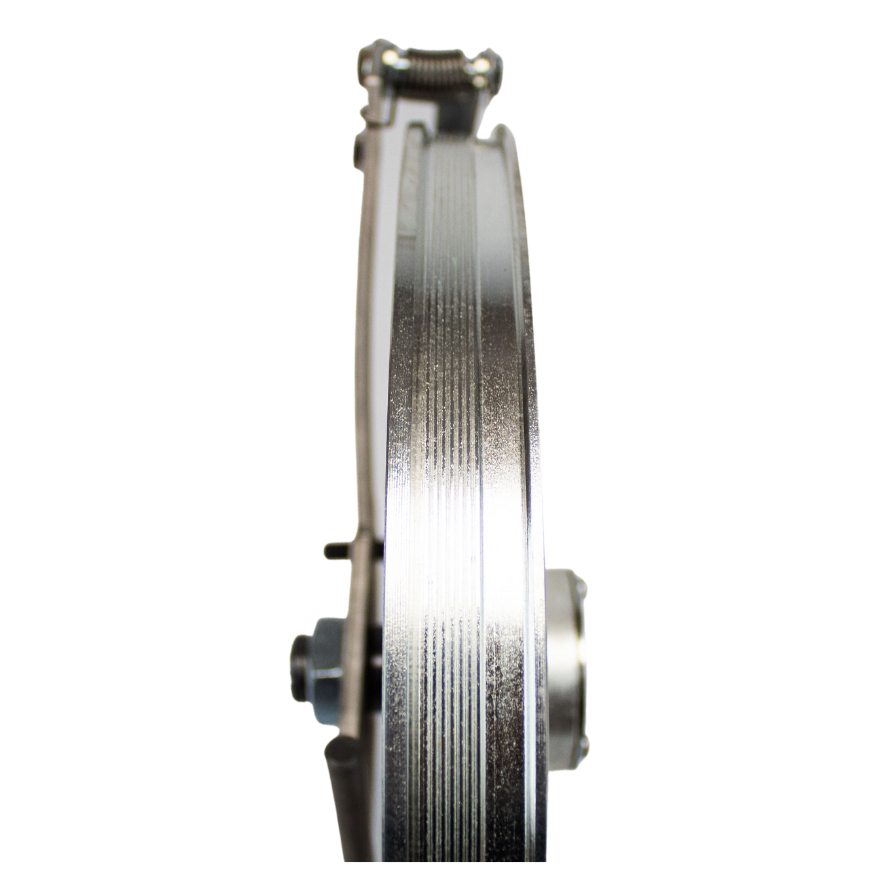 Saw Wheel, Double Flange, Upper Assembled With Fixed Head Hinge Plate Fitting Bi