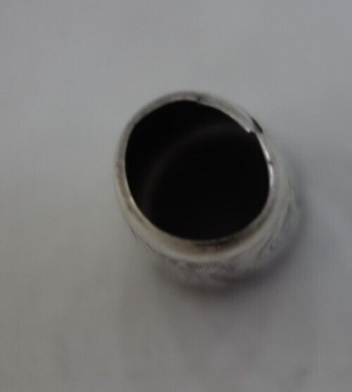 Sterling Silver Hallmarked Thimble (Open Top)