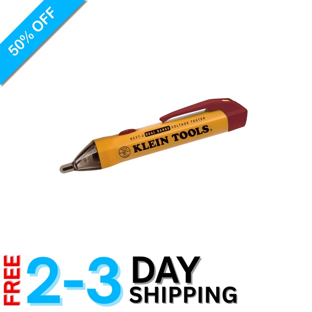 Compact Dual-Range Non-Contact Voltage Tester - 12-1000V Voltage Detection