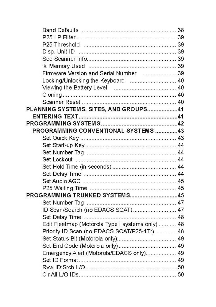Uniden BCD325P2 Instructions Operating Manual User Guide Coil Bound