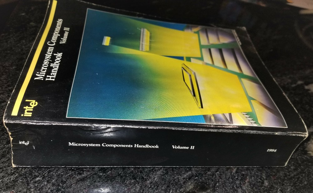 USED 1984 Intel Microsystems Components Handbook Vol. II