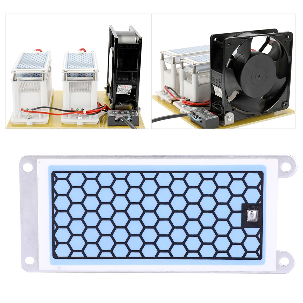 5g Ceramic Plate Blue Film Covered Ozonizer Ceramic Plate Accessory.