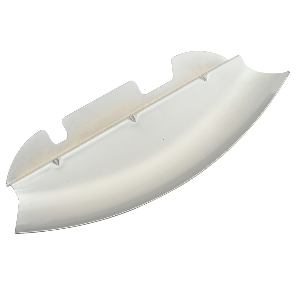 Chrome Front Fork Tree Lower Wind Deflector For Harley Touring Glide 14-21