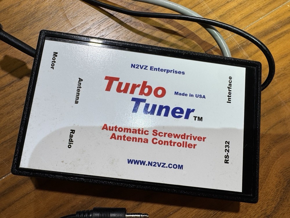 N2VZ Turbo Tuner Automatic Screwdriver Antenna Controller RS-232